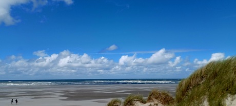 Strand impressie. 