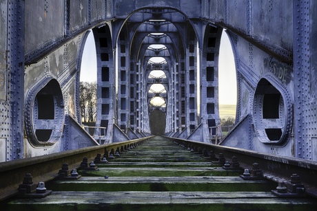 Verlaten spoorbrug
