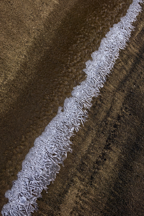 Kant werk langs de Maas kant