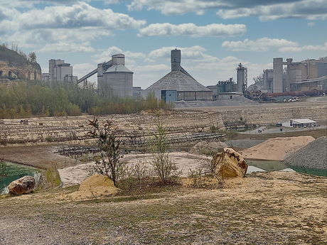 Cementfabriek ENCI Maastricht.