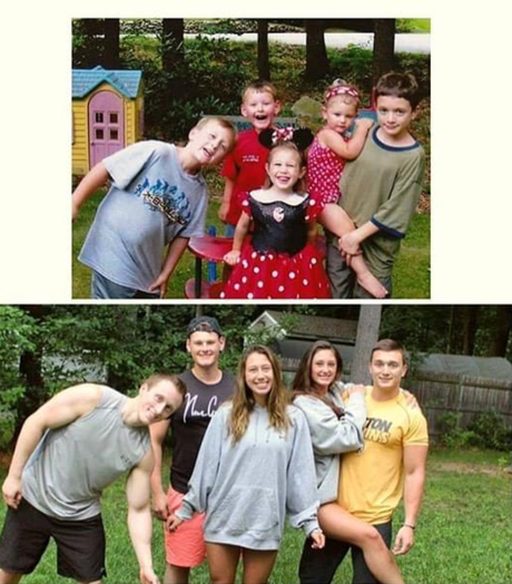 Remake nichten en neven 11 jaar later Hudson USA 
