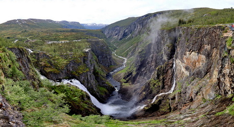 Vørngfossen waterval