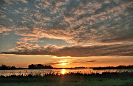 Zonsondergang Hoeksmeer