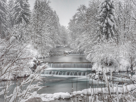 Winter in Oberstdorf. 