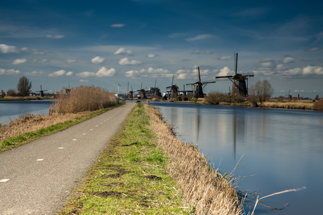 Op weg naar de molens 