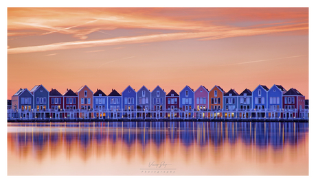 Zonsondergang Houten Castellum