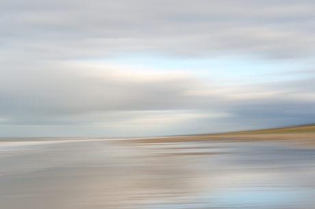 Rust op het strand