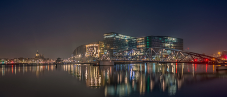 Amsterdam by night.