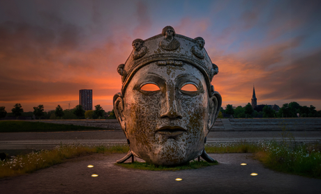 Het Romeinse Masker | Nijmegen door Drone Paul Beckers