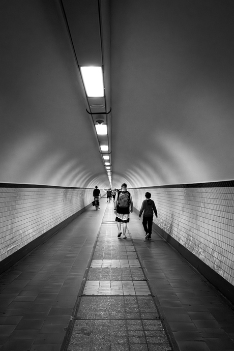 Voetgangerstunnel Antwerpen