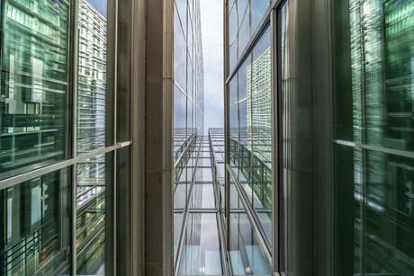 Beton, glas en staal