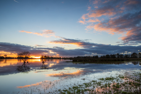 zonsondergang 