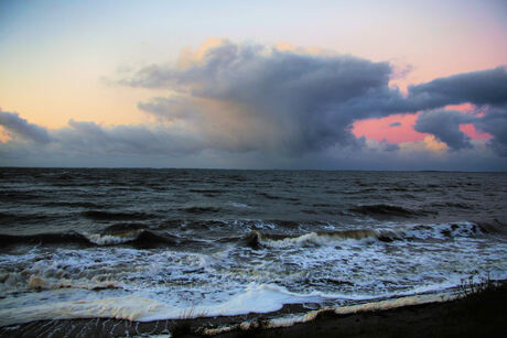 De Oosterschelde op z'n mooist. 