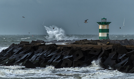 Zuidwesten wind