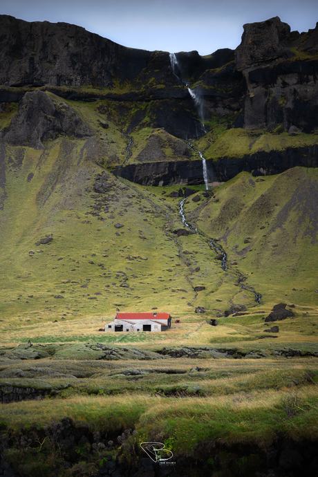 Verlaten schuur IJsland