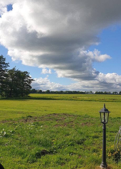 Drijven op de wolken