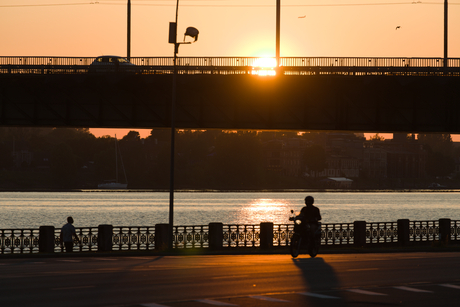 Ondergaande Zon