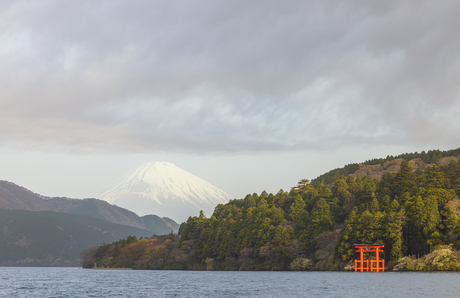 Lake Ashi - Mount Fuji - Heiwa no Torii Shrine (Japan)