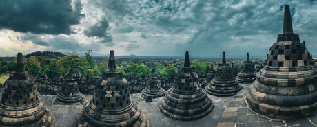 Borobudur uitzicht