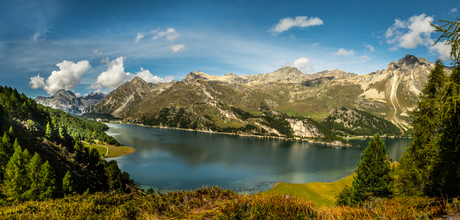 Het Engadin, panorama 