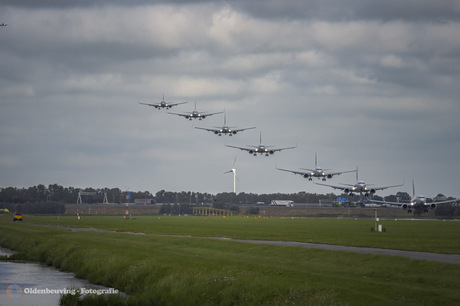 Landing op Schiphol