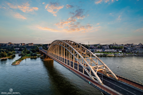 Waalbrug Nijmegen | Drone Paul Beckers Fotografie