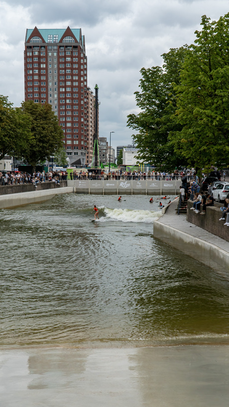 Surfen in de stad