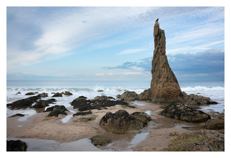 Geologie op het strand van Cullen