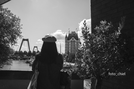 uitzicht over de oude haven 