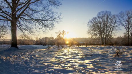 Ochtendgloren op de Brunssemerheide