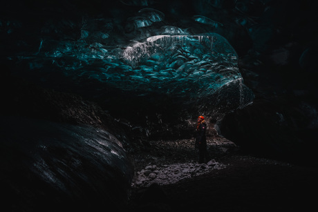 Under the glacier