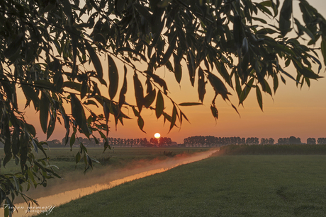 Zonsopkomst Noord Brabant