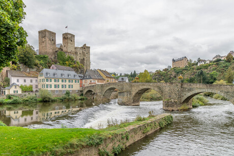 Lahn Brücke Runkel