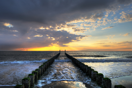 Het strand van Burgh-Haamstede 