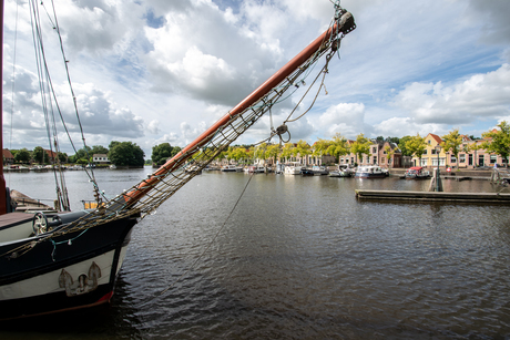 De haven van Blokzijl