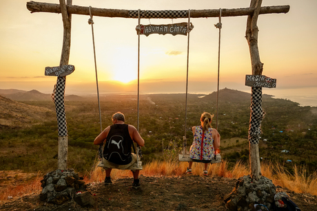 Swing with a view