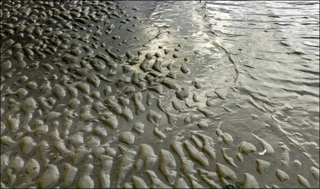 ribbels in het zand