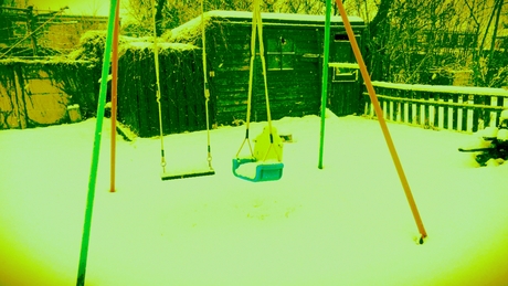 It's too cold to play outside