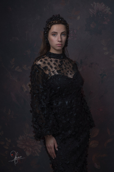 A little touch of flowers...