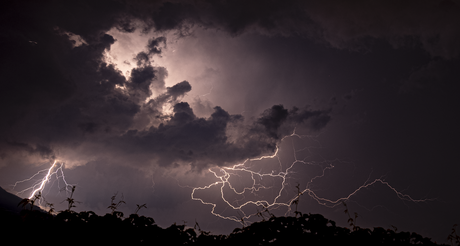 Onweer in Noord-Italië
