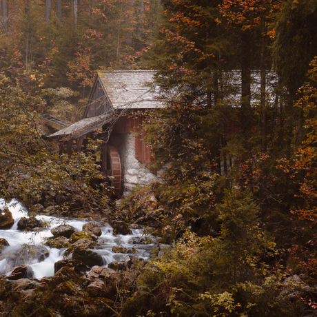 Watermolen Schwarzbach in Golling