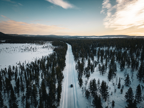 Cruising door Lapland