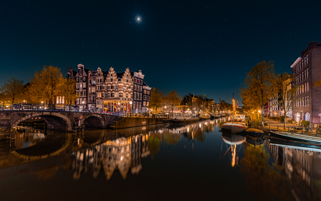 Amsterdam uitzicht op Café Papeneiland