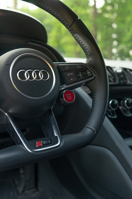 Fotoshoot met een Audi R8