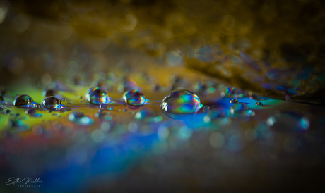 colorfull waterdrop