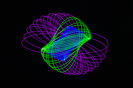 Spirograph - lightpainting