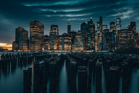 Gotham,  New York Skyline