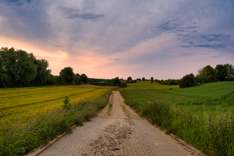 Zonsondergang Kunderberg Voerendaal