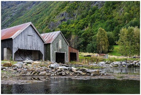 Boothuisjes Tafjord - Noorwegen