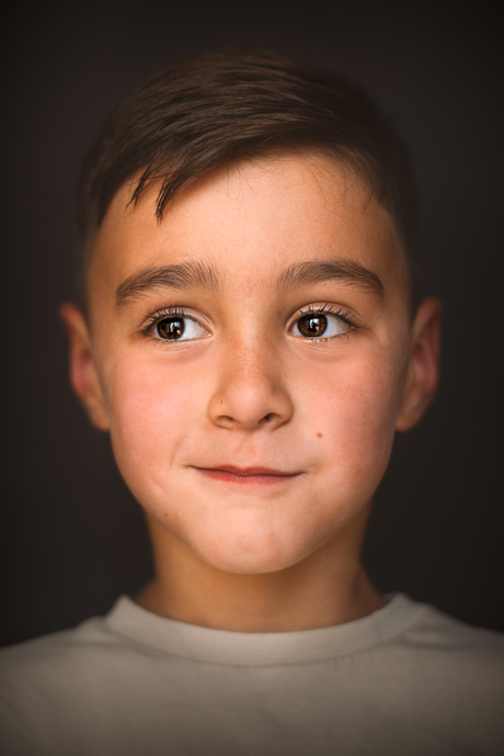 Een stille blik vol ondeugd 